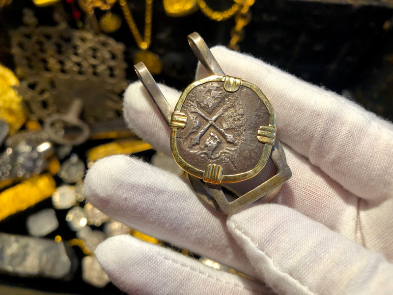 Mexico 4 Reales "Maravillas 1656 Shipwreck" Money Clip 2