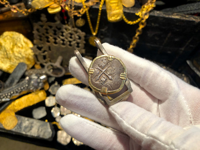 Mexico 4 Reales "Maravillas 1656 Shipwreck" Money Clip 5