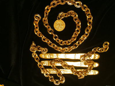 Money Chain 22kt Gold Electroplated  "Atocha Museum Quality" Money Chain Gold Electroplated "Atocha Museum Quality" Shipwreck Treasure Jewelry Coin 8
