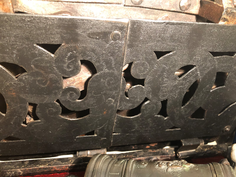 Armada Treasure Chest Dated 1628 Nuremberg Pirate Gold Coins 7