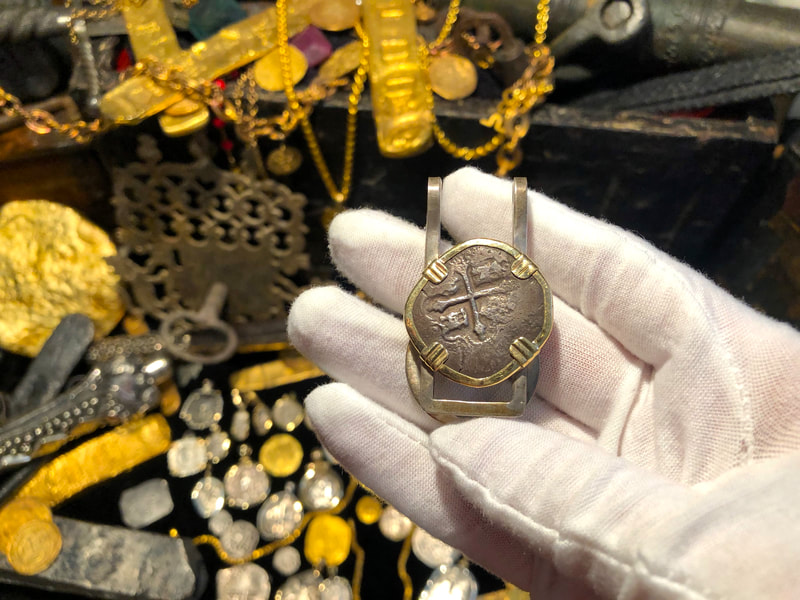 Mexico 4 Reales "Maravillas 1656 Shipwreck" Money Clip 8