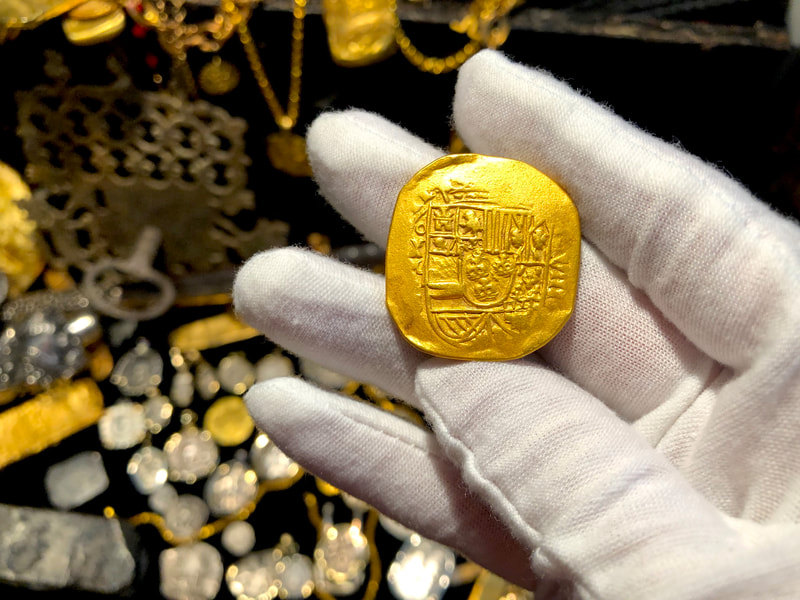 Mexico 1 Escudo 1711 "Dated" from 1715 Fleet Shipwreck RAW 2