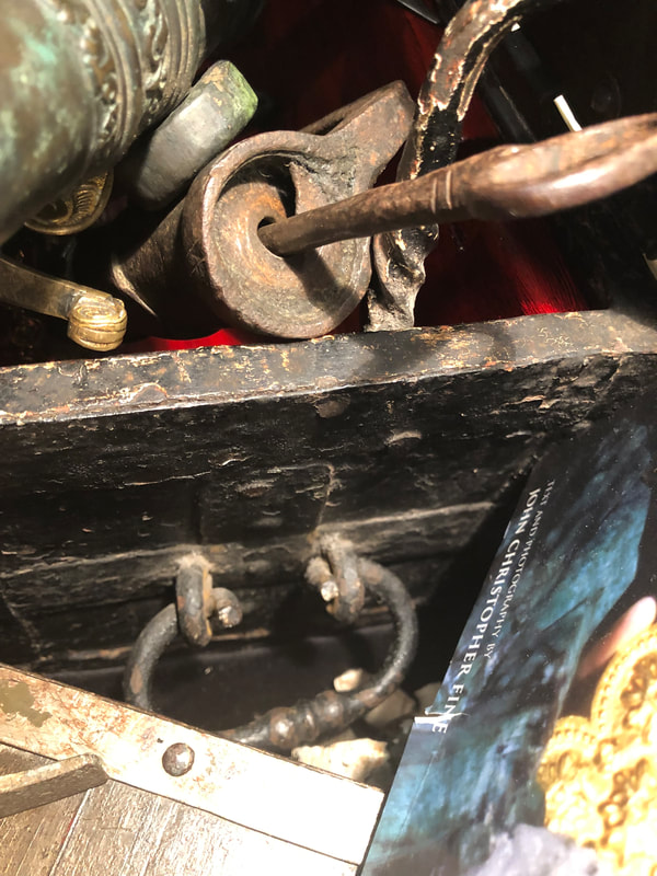 Armada Treasure Chest Dated 1628 Nuremberg Pirate Gold Coins 9