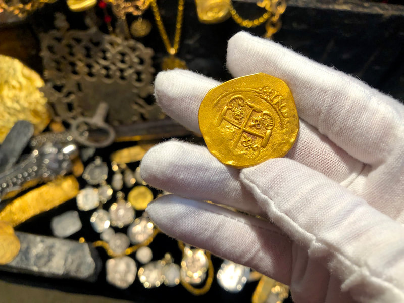 Mexico 1 Escudo 1711 "Dated" from 1715 Fleet Shipwreck RAW 5