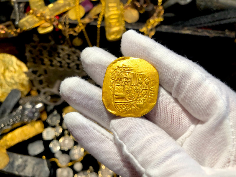 Mexico 1 Escudo 1711 "Dated" from 1715 Fleet Shipwreck RAW 8