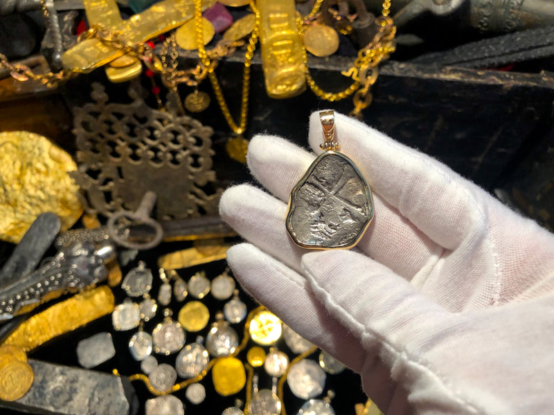 Mexico 4 Reales 1656 Pendant 3