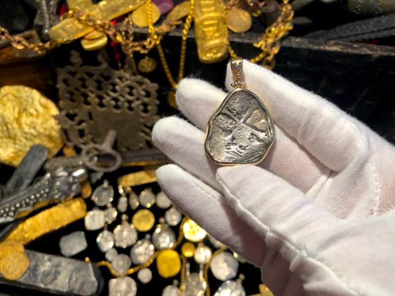 Mexico 4 Reales 1656 Pendant 4