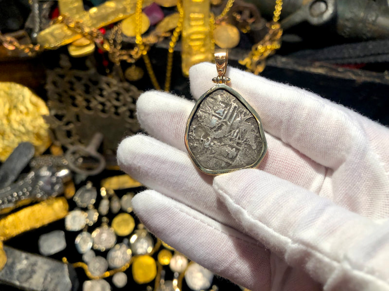Mexico 4 Reales 1656 Pendant 6