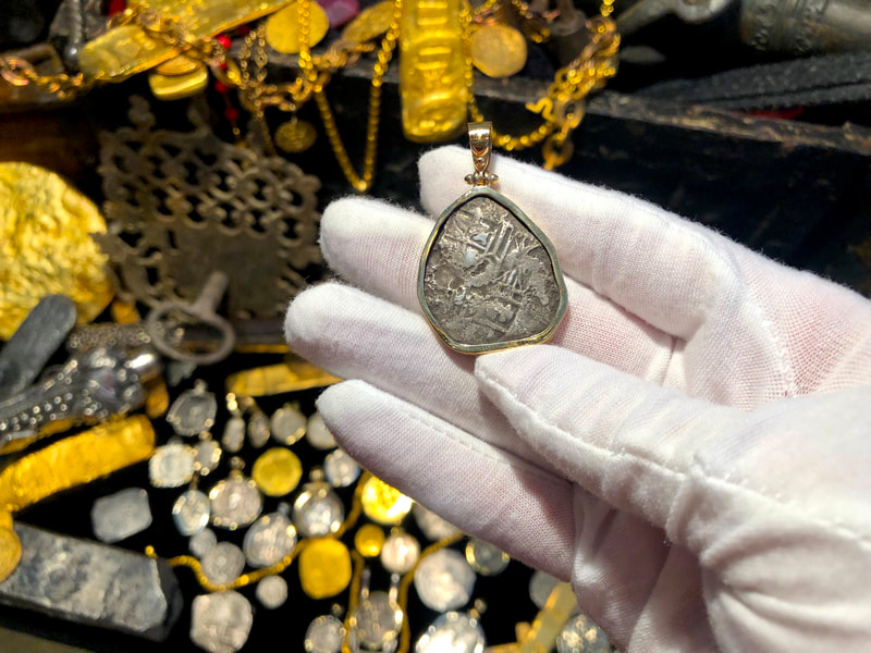 Mexico 4 Reales 1656 Pendant 7