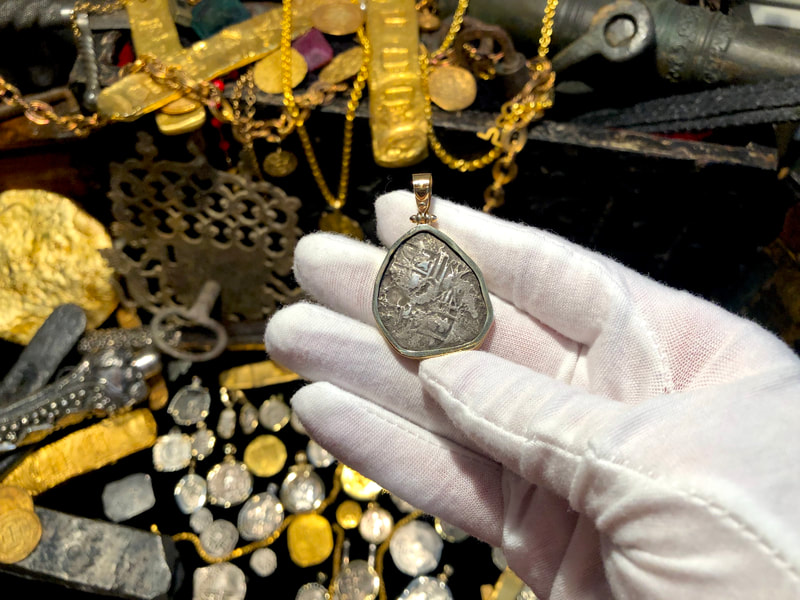 Mexico 4 Reales 1656 Pendant 8