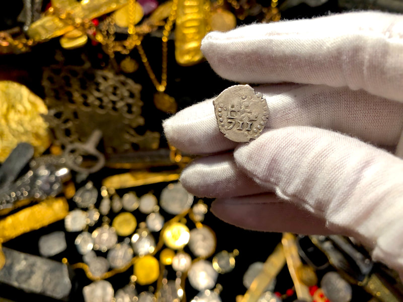 Peru 1/2 Real "Dated" 1711 RAW Pirate Gold Coins Treasure 5