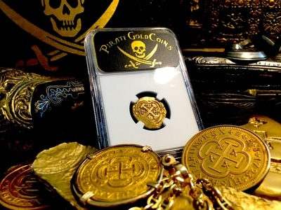 Colombia  1722 - 32 "Only 2 Known - Tied Finest"  NGC 45 4