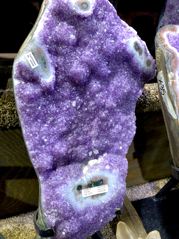 Pirate Gold Coins Treasures of the Earth - Amethyst Formation 3