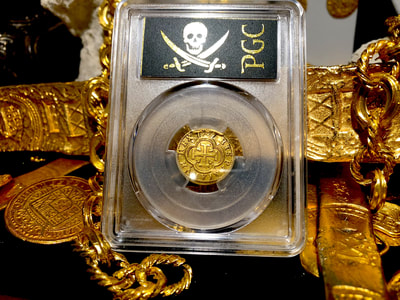 Spain 1 Escudo 1607 "2 Year Coin Type" NGC AU Details Pirate Gold Coins 6