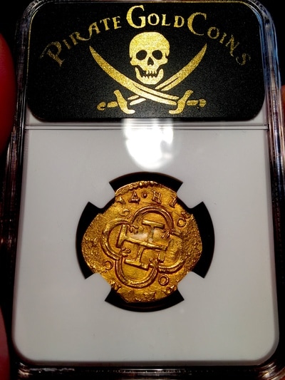 Spain  2 Escudos  1614  "Dated"  Seville Mint  NGC 62 10