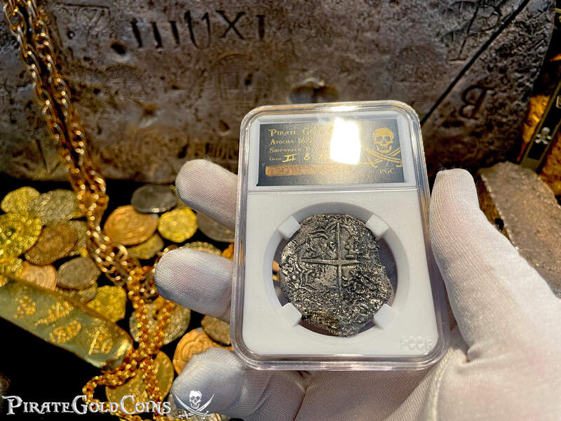 Bolivia 8 Reales "Atocha 1622 Shipwreck" Grade 2 5