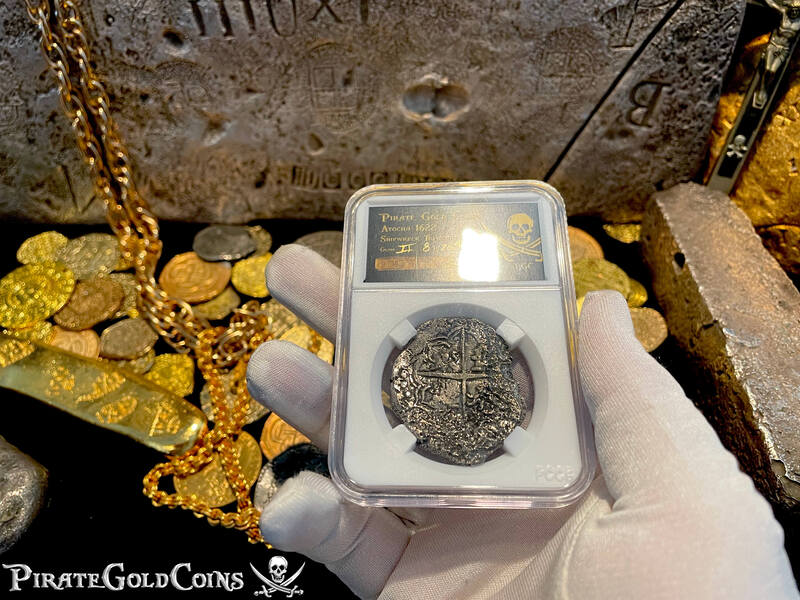 Bolivia 8 Reales "Atocha 1622 Shipwreck" Grade 2 12