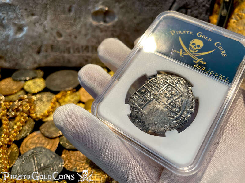 Bolivia 8 Reales "Atocha 1622 Shipwreck" Grade 2 13