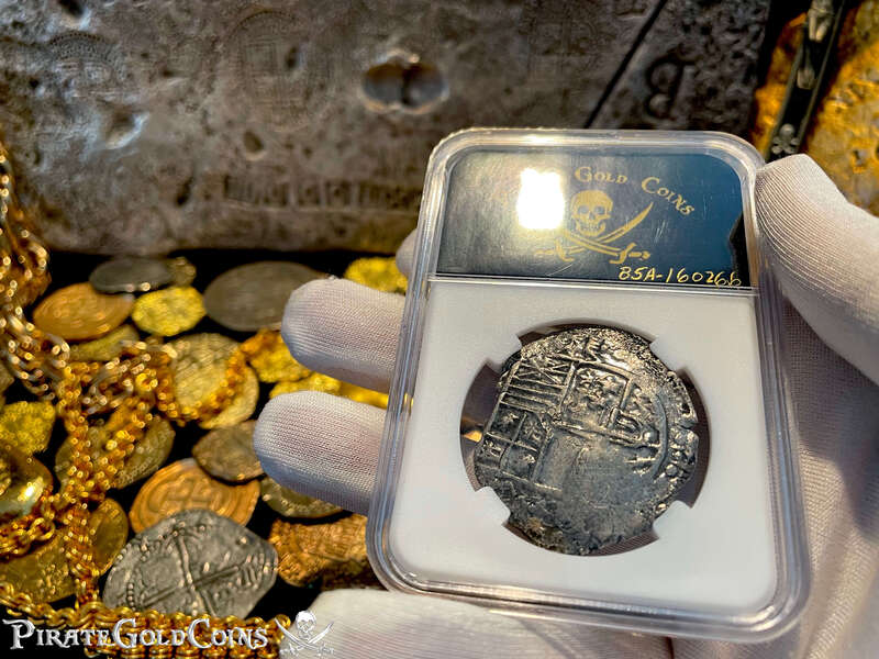 Bolivia 8 Reales "Atocha 1622 Shipwreck" Grade 2 14