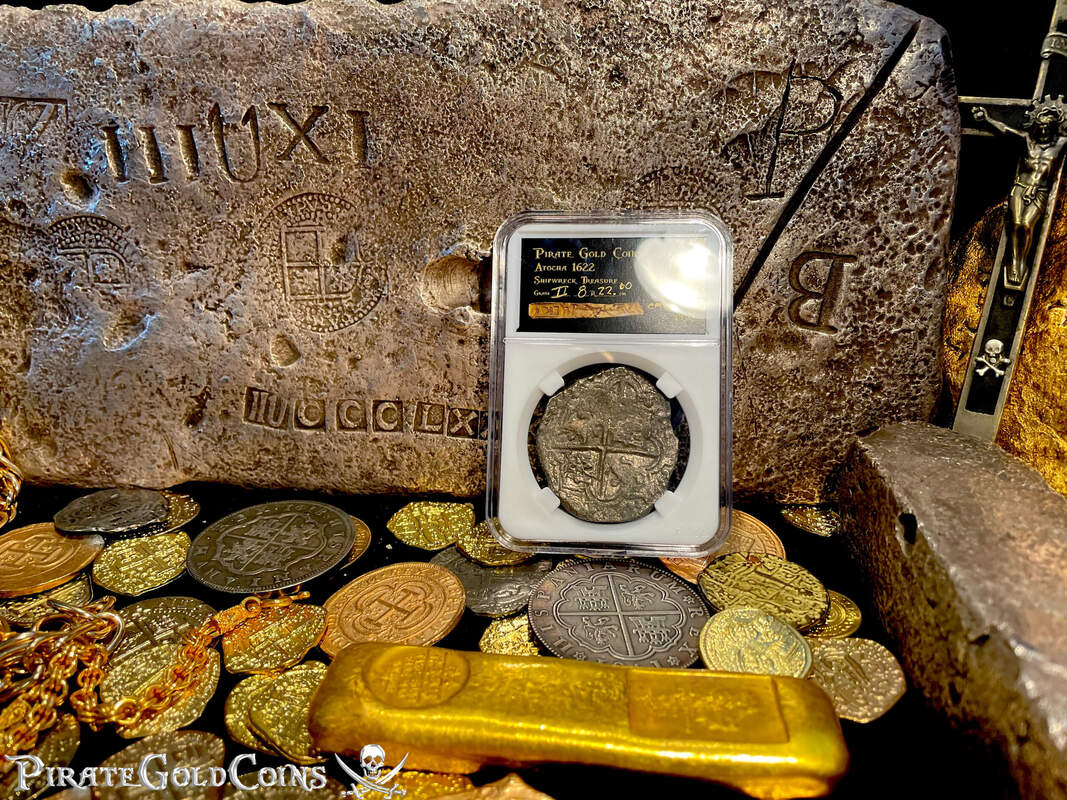 Pirate Gold Coins Treasures of the Earth - Amethyst