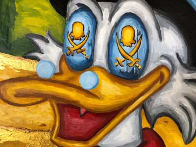 Treasure Paintings by JR Bissell "Scrooge McDuck" | JR Bissell 3