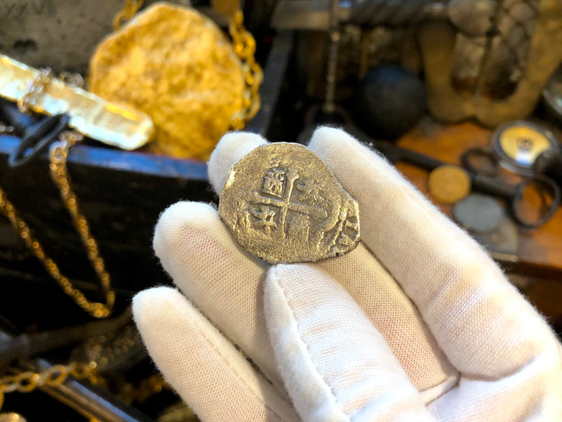 Mexico 8 Reales 1714 "Dated" RAW from 1715 Fleet Shipwreck 4