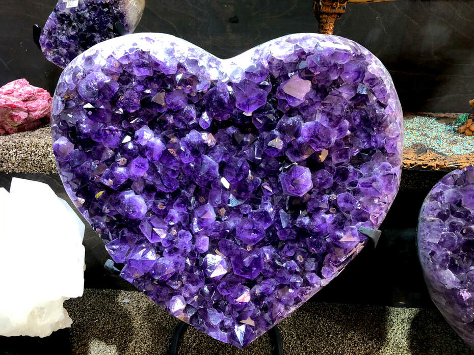 Pirate Gold Coins Treasures of the Earth - Amethyst Angel Wings