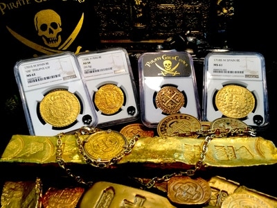 ​ATOCHA GOLD TREASURE BAR 1622 “EN RADA” 889 gm/ 31.3 Oz from Mel Fisher 1985 Salvage w/ COA! 5