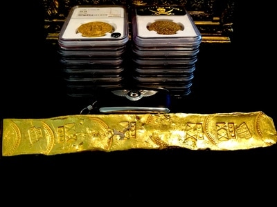 ​ATOCHA GOLD TREASURE BAR 1622 “EN RADA” 889 gm/ 31.3 Oz from Mel Fisher 1985 Salvage w/ COA! 19