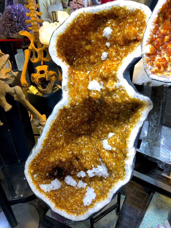 Pirate Gold Coins Treasures of the Earth - Citrine Formation 3