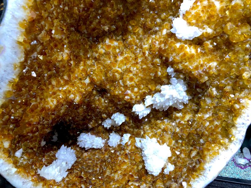 Pirate Gold Coins Treasures of the Earth - Citrine Formation 4