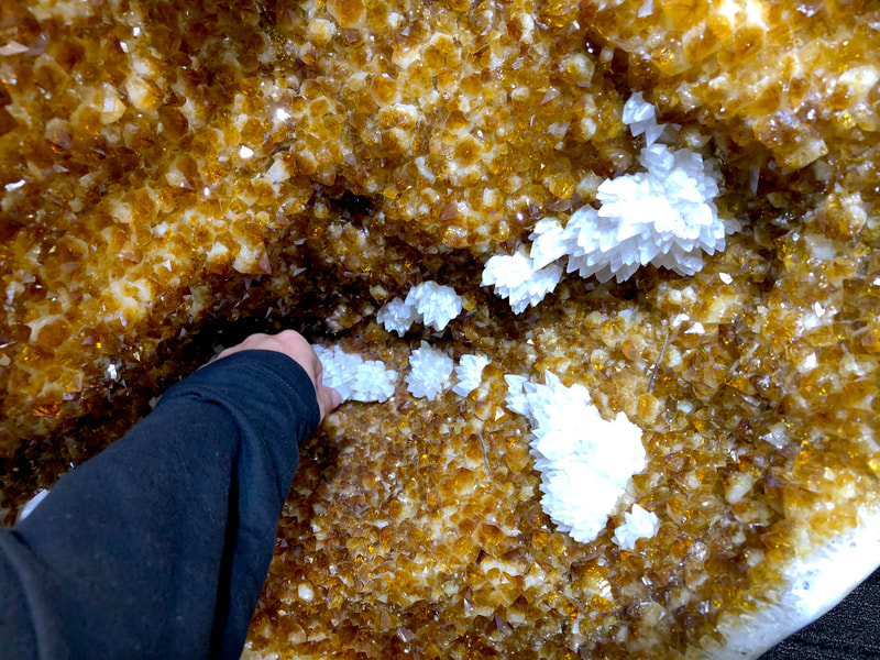 Pirate Gold Coins Treasures of the Earth - Citrine Formation 5