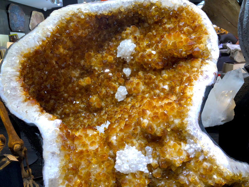 Pirate Gold Coins Treasures of the Earth - Citrine Formation 6