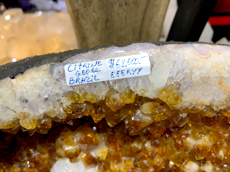 Pirate Gold Coins Treasures of the Earth - Citrine Formation 7