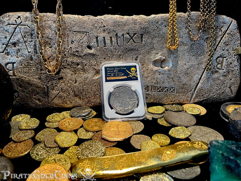 Pirate Gold Coins Treasures of the Jurassic: Cave Bear Jaw 3