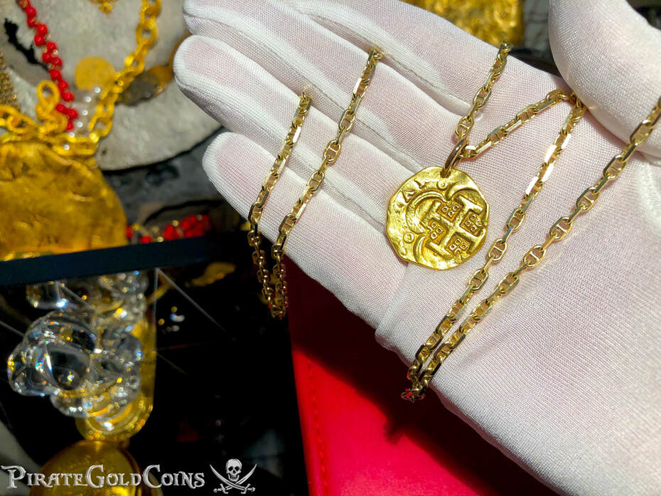 Spain 4 Escudos 1621-65 "Brute Style" Treasure Jewelry