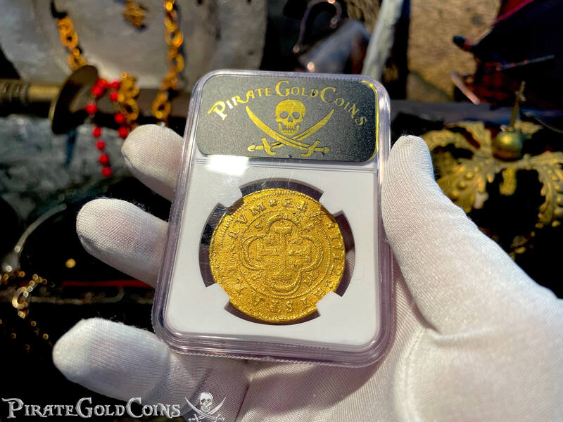 Spain 8 Escudos 1712 "Designated From the 1715 Fleet Shipwreck" NGC 14