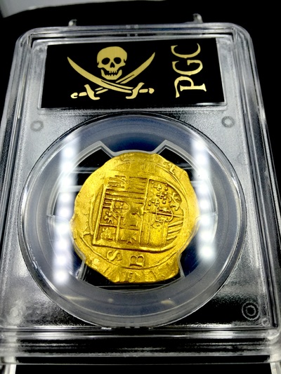 Spain 4 Escudos "Philip III" 1598-1621 PCGS 53 2