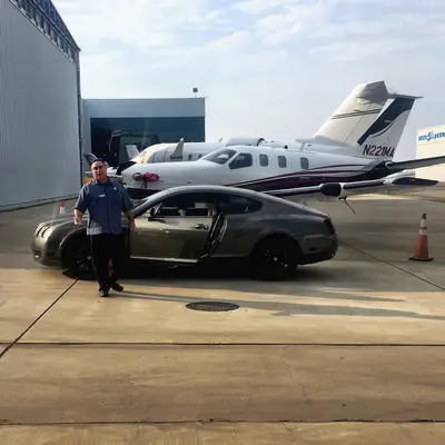 Pirate Bentley Continental GT — Custom Upgraded Rims & Headrests 2