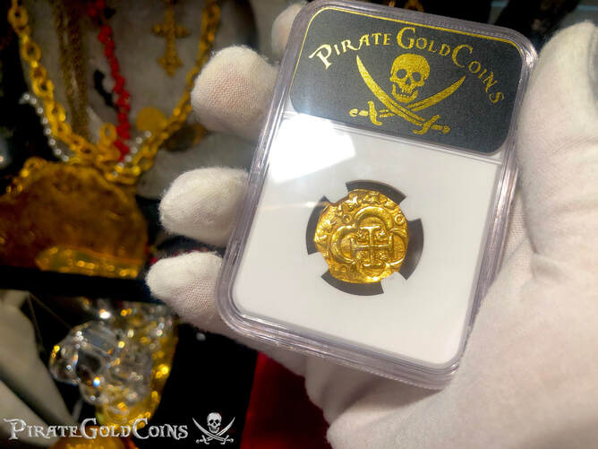 Pirate Gold Coins | Colombia 2 Escudos