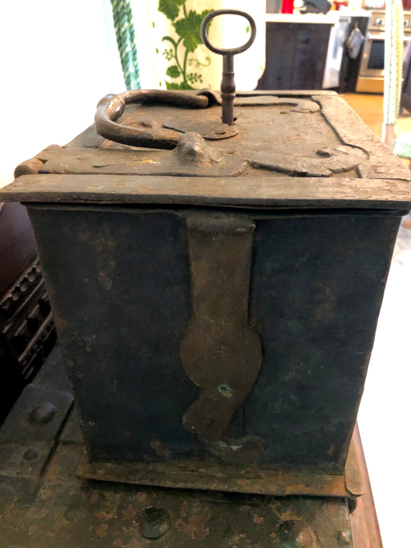 Armada Treasure Chest Dated 1600's Nuremberg Pirate Gold Coins 3