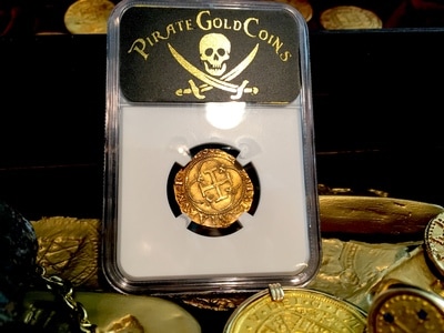 Spain  1 Escudo  1516-56  "Carlos I & Johanna"  NGC 62 8