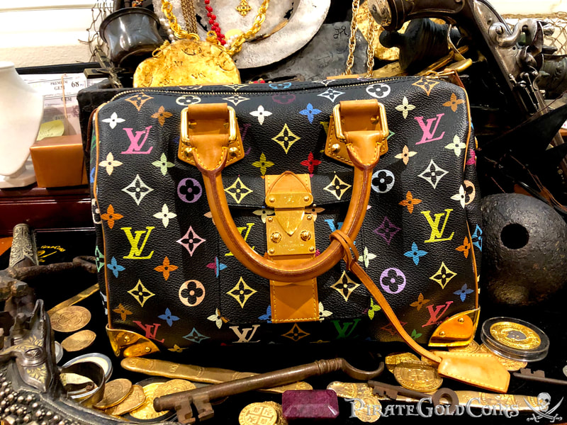 Louis Vuitton Takashi Murakami Speedy 30 Hand Bag Black Monogram Purse 3