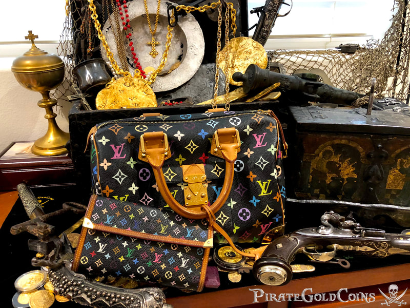 Louis Vuitton Takashi Murakami Speedy 30 Hand Bag Black Monogram Purse 24