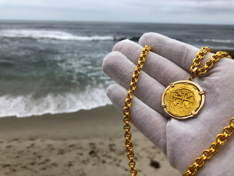 Mexico 4 Escudos 1711 Pendant 11