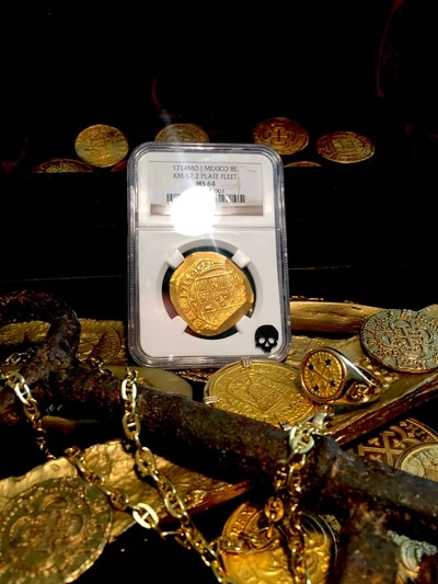 Mexico  8 Escudos  1714  "Finest 1714 Known for All"  NGC 64 3