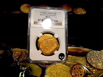 Mexico  8 Escudos  1714  "Finest 1714 Known for All"  NGC 64 7