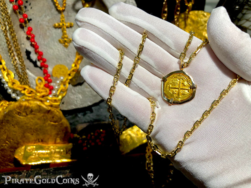 Colombia 2 Escudos 1667-93 Pendant Jewelry Treasure 2