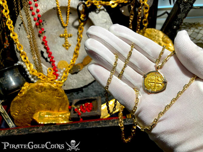 Colombia 2 Escudos 1667-93 Pendant Jewelry Treasure