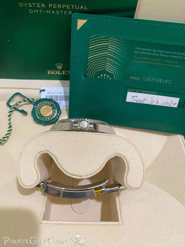 Brand New White Gold 2020 GMT- Master II Rolex Oyster Perpetual 6